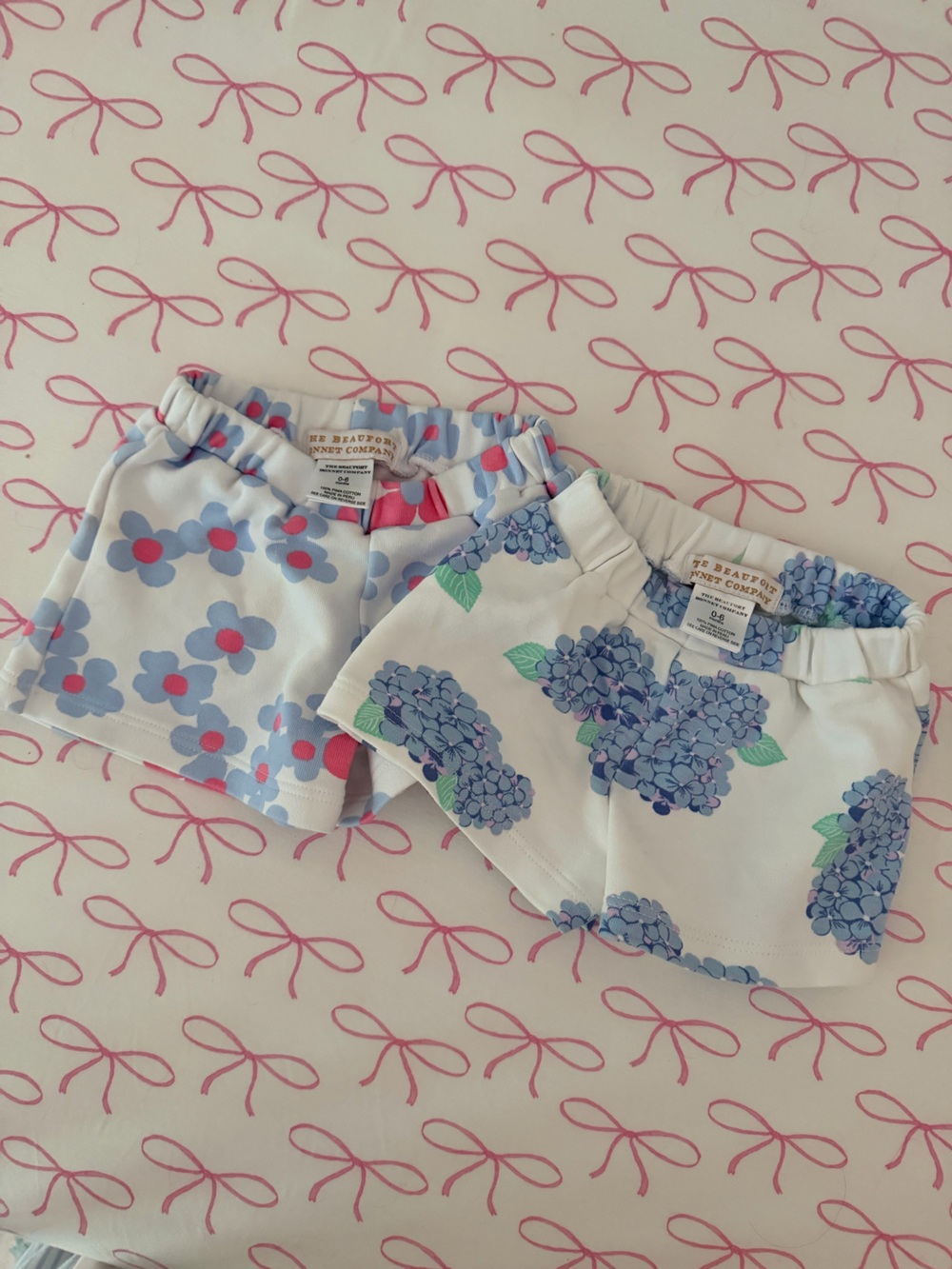 The Beaufort Bonnet Company Floral Diaper Covers in Blue, White & Pink